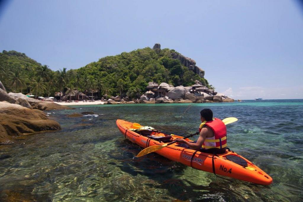 Koh Tao Bamboo Huts Hotel Exterior foto